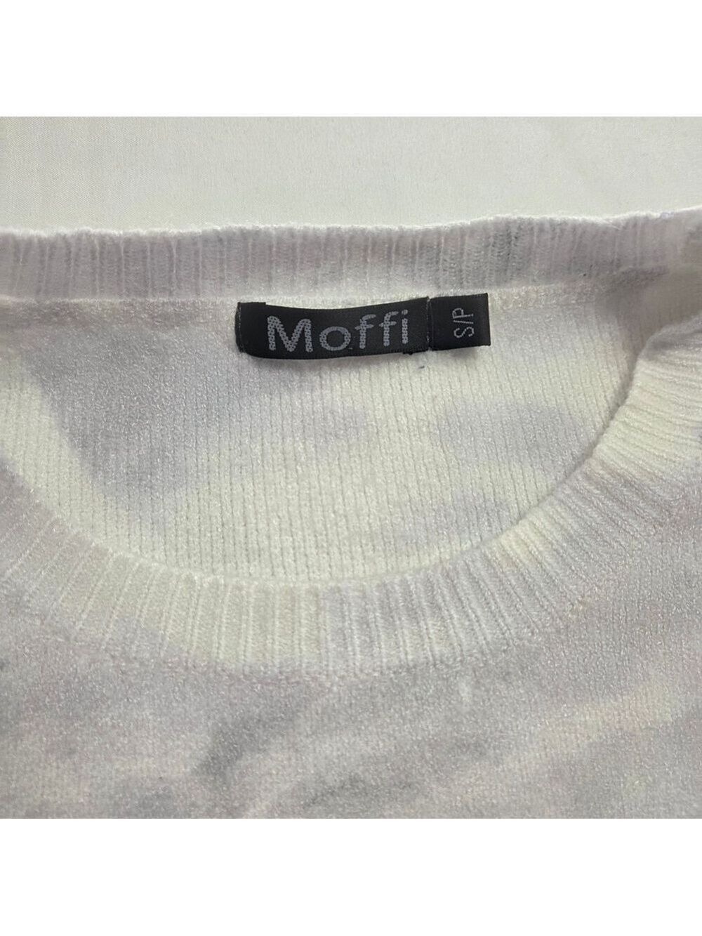 Moffi New York City Graphic Sweater Taxi Print Women's Small - Picture 5 of 8